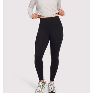 nuuds Black High-Waist Leggings